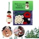 thumbnail image 5 of Juego Navideña Kit Adornos para Manualidades Navideñas Botón DIY (hombre Nieve), 5 of 9