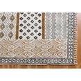 thumbnail image 5 of Casavani Indian Kitchen Rug Bedroom Kilim,Brown 9x9 feet, 5 of 6