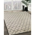 thumbnail image 3 of Ahgly Company Machine Washable Indoor Rectangle Industrial Modern Desert Sand Beige Area Rugs, 4' x 6', 3 of 7