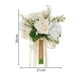 thumbnail image 5 of Ramo de boda para novia, ramo de novia, , ramo de novia realista, flores artificiales para fiesta de aniversario, 5 of 5