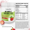 thumbnail image 2 of NaturalSlim Metabolic Protein C-Plus - Whey Protein Shake Powder Strawberry, 10 Servings, 2 of 7