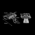 thumbnail image 4 of Ensemble de 4 Attrape-Cage en Plastique Transparent pour Reine des Abeilles, 4 of 6