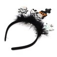 thumbnail image 4 of Ofertas Únicas 1 Pc Diadema de Patrón de Lápidas Clásicas para Halloween 4.72" Diámetro Negro, 4 of 6