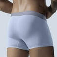 thumbnail image 4 of Fewfanhot Men's Seamless Breathable Boxer Shorts - No Show Invisible Underwear With Four-Corner Design For All-Day Comfort & Freedom, 4 of 9