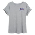 thumbnail image 2 of Marvel Captain America - Comic Book - Women's Oversized Graphic T-Shirt, 2 of 4