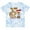 Tie Dye Blue, variant on Inktastic My Mimi Loves Me Monkey Boys or Girls Toddler T-Shirt