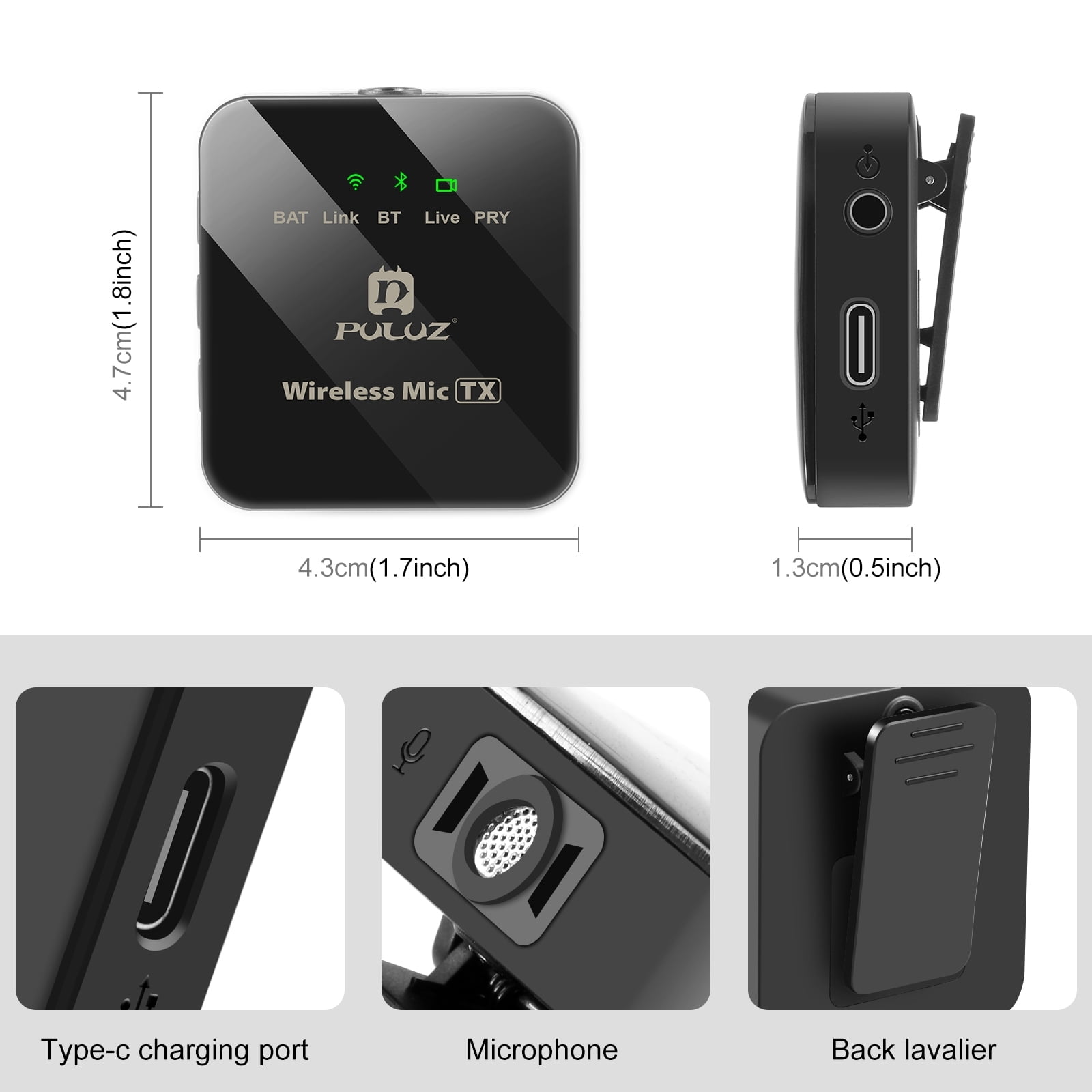 Microphones,Pickup Built-in Mic 10m Pc Dslr Battery Pc Battery 3.5mm Live Interview Built-in Battery Laptop Pc Camera Laptop Pc Clip-on 3.5mm Dslr Reduction Pickup Video Battery Pc Live