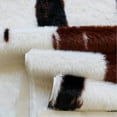 thumbnail image 5 of Flash Furniture Barstow Rectangular Modern White, Black, Brown Area Rug, 3' x 5', 5 of 5