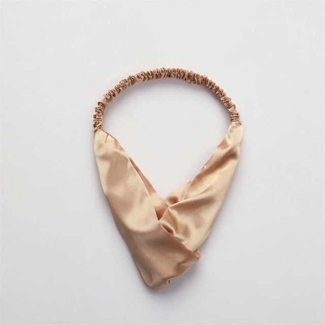 Banda para el cabello con lavado facial de seda de imitación, banda para el cabello, cuerda para el cabello, banda elástica para mujer, accesorios para el cabello plisados