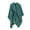 Green, variant on Cxenplz Women's Poncho Shawl Solid Color Warm Thickened Cape Wrap Fall Winter Office Style Cross Front Design