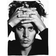 thumbnail image 2 of Johnny Depp Blanket Bedding Fleece Blanket Soft Throw Blankets Lightweight Anti-Static Blanket - 3 Sizes, 2 of 5