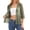Green plus size cardigan a1, variant on Women Plus Size Summer 3/4 Sleeve Open Front Chiffon Cardigan Casual Cover Up Blazer Tunic Tops Solid Basic Lightweight, Gray 2XL