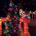 thumbnail image 3 of Gilbin Indoor Outdoor Multicolor Musical Christmas Lights, 25 Songs, 8 Function Chaser, Green Wire, 26 Ft, 3 of 9