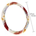 thumbnail image 4 of Thanksgiving Leaves 14.5 Inch Printing PVC Leather Car Wheel Cover Auto Accessories Steering Wheel Cover Steering Wheel Covers, 4 of 6