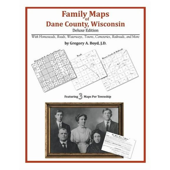 Family Maps of Dane County, Wisconsin
