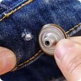 thumbnail image 4 of 40Pcs Jeans Buttons Different Style Metal Tack Buttons Replacement Kit with Storage Box Fitting Denims Jeans Jackets, 4 of 6