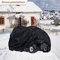thumbnail image 2 of Housse de Tracteur de Pelouse Toutes Saisons, Housse de Tondeuse Imperméable Robuste pour Protection Extérieure Prolongée, Ourlet Élastique Assure un Ajustement Sécurisé pour la Plupart des Tracteurs TG, 2 of 5