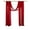 Red, variant on Wedding Arch Draping Fabric Sheer Curtain Drapes | 30" x 19.6 ft Long Backdrop Curtains for Wedding Anniversary Party, Summer Outdoor Events Drapery, Photo Backgrounds - Black