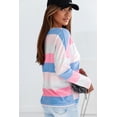 thumbnail image 3 of Redhotype Chic Pink V-Neck Long Sleeves Top - Versatile Fashion!, 3 of 8