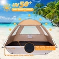 thumbnail image 3 of SweetBin Superior Material 83'' x 55'' Beach Tent, 3 of 7