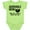 Lime Green, variant on Inktastic Adorable Now...wait Till I Have a Beard Like Dad Boys Baby Bodysuit