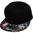 thumbnail image 2 of Galaxy Snapback Baseball Cap Space Hat Adjustable, 2 of 2