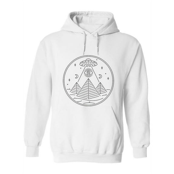 Alien Mystery On Egypt Hoodie Women -Image by Shutterstock, Female Medium