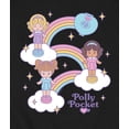 thumbnail image 3 of Polly Pocket - Polly Pocket Rainbows - Men's Crew Fleece Sweatshirt, 3 of 5