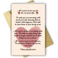 thumbnail image 1 of Tarjeta de aniversario RPJIEKINXU Romántica Te amo para parejas, 1 of 7