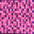 thumbnail image 1 of Ahgly Company Indoor Square Oriental Pink Modern Area Rugs, 4' Square, 1 of 4