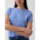 thumbnail image 4 of Camiseta GAP Favorite de cuello redondo Bright Jacinth XXL para mujer, 4 of 5