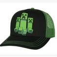 thumbnail image 1 of Minecraft Casquette de Baseball Creeper Femme Steve Visière, 1 of 5