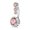 pink, variant on New Sexy 4 Zircon Navel Ring with Diamond Inlay and Zircon Navel Nails-pink