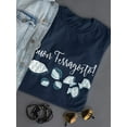 thumbnail image 3 of Buon Ferragosto Seafood Doodles T-Shirt Women -Image by Shutterstock, Female 5X-Large, 3 of 4