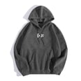 thumbnail image 6 of WENWU Hoodies for Women Long Sleeve Hoodie Womens Hoodies Pullover Unisex Hoodie Dark Gray Clothes Fall Sweatshirt Cute Teen Clothes, 6 of 7