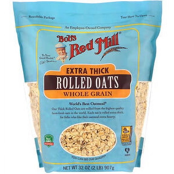 Bob's Red Mill, Extra Thick Rolled Oats, 32 oz (Pack of 1)
