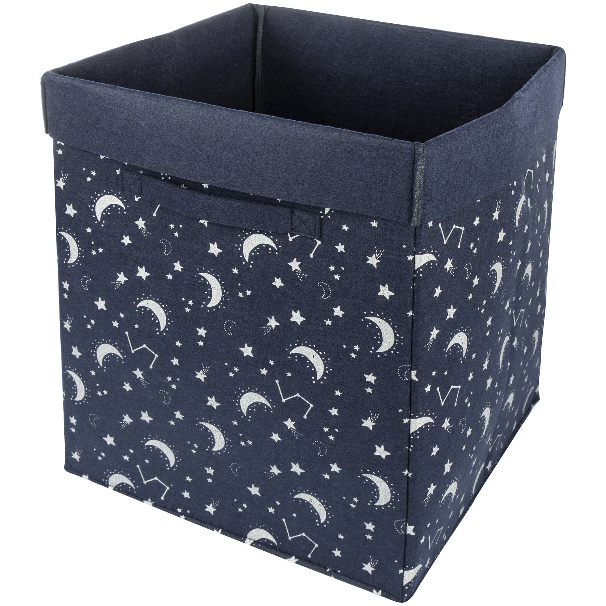 Sammy & Lou Constellation Laundry Hamper, Navy and White