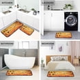 thumbnail image 3 of SKYSONIC Sunflower Pumpkin Kitchen Rugs 2 Pieces, Maple Leaves Floor Mat Room Area Rug Washable Carpet Perfect for Living Room Bedroom Entryway, 3 of 7