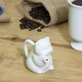 thumbnail image 4 of HIC Kitchen Mini Cat Creamer With Handle, Fine Porcelain, 2-Ounce, For Serving Milk, Cream, Syrup, Dressings, And Sauces, Set of 2, 4 of 5