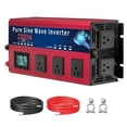 thumbnail image 1 of 2300W Pure Sine Wave Inverter Power Inverter with LCD Display 5500W Peak Converter ,Easy to Use, 1 of 6