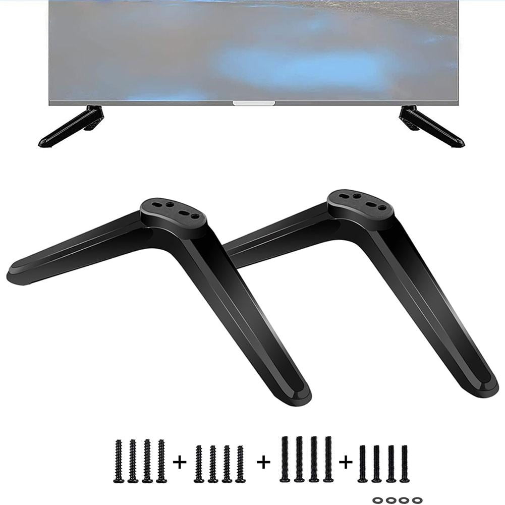 Universal TV Stand Legs for 32-55 Inch TVs, Easy Install Replacement Base, Plastic