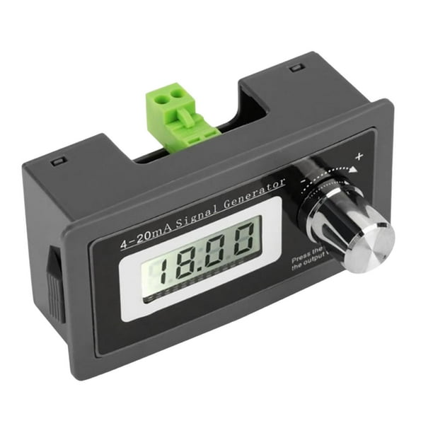 Generador de señal Generador de bucle de corriente Generador de frecuencia electrónico Comprobador de pantalla de 4 a 20 mA Generador de corriente