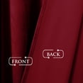 thumbnail image 3 of StangH Theater Velvet Curtains Red - Winter Season Decor Soft Thick Velvet Drapes Sunlight Dimming Privacy Protect Panels for Master Bedroom/Halloween, 52 x 84 inches, 2 Panels, 3 of 9