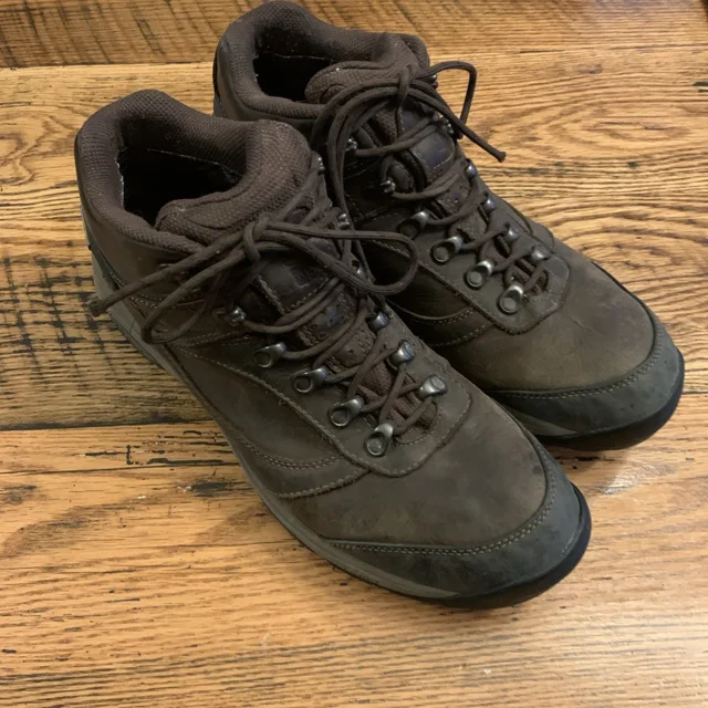 New Balance 978 Leather Gore Tex Waterproof Hiking Boots Shoes Brown 13 D