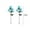 Blue, variant on AZXY 2pc Solar Lights for Outside,Solar Lights Outdoor Pathway,Solar Path Lights,Solar Landscape Lights,Led Pathway Lights Flower for Garden Decor
