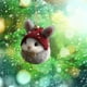 thumbnail image 4 of Adornos Navideños Acrílicos de Animales | Adornos Colgantes Planos de 2 Mm de Grosor con Cordón Dorado | Decoración Compacta y Duradera para Árbol de Navidad de 8 Cm | Multiusos para El Hogar, La Ofi, 4 of 5