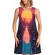 thumbnail image 1 of Fotbe Neon Sunset Cyberpunk Cityscape Vestido de Verano sin Mangas para Mujer – Vestido Midi Línea A, Estilo Camiseta Floral, Vestido Playero Casual y Fluido, 1 of 7