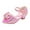 Pink, variant on Sopiago Girls Sandals Sparkle Mary Jane Low Heel Shoes Princess Flower Wedding Party Dress Shoes for Girls Black,11.5 (Little Kid/Big Kid)