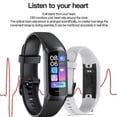 thumbnail image 4 of Waterproof Blood Pressure Wristband Fitness Tracker Silicone Smart Band Color Screen, 4 of 5