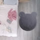 thumbnail image 5 of Alfombra antideslizante Macarena oso suave gris, 5 of 8